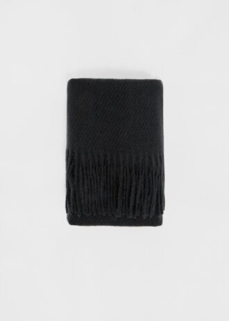 Sciarpa in filato spazzolato