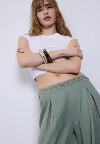 Set di 2 braccialetti a stella e brillanti