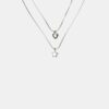 Set di 2 collane impermeabili a forma di stella e cuore