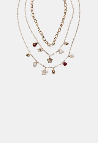 Set di 3 collane con ciondoli assortiti