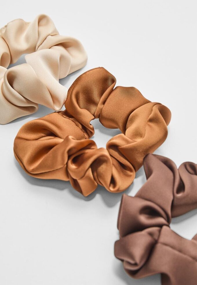 Set di 3 elastici per capelli