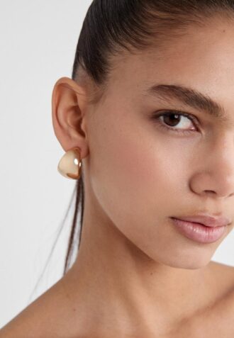 Set di 3 paia di mini orecchini voluminosi