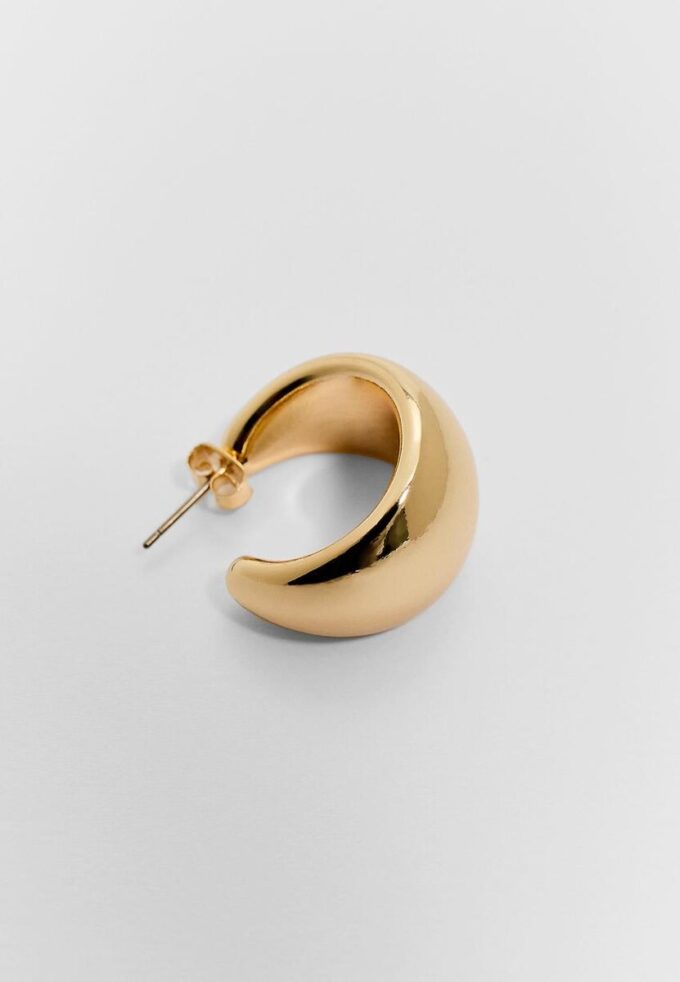 Set di 3 paia di mini orecchini voluminosi