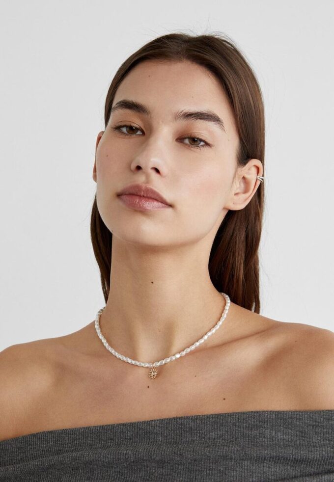 Set di 4 collane Luna e Sole