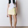 Skort con spacco laterale