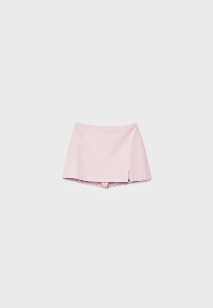 Skort con spacco laterale Skort con spacco laterale