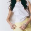 Skort con spacco laterale