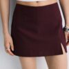 Skort con spacco laterale Skort con spacco laterale