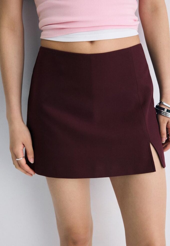 Skort con spacco laterale Skort con spacco laterale