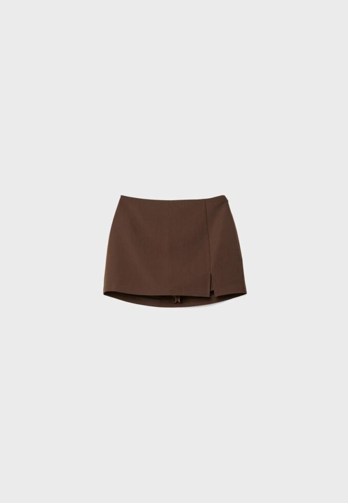 Skort con spacco laterale Skort con spacco laterale