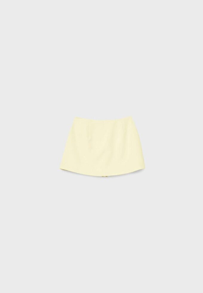 Skort con spacco laterale