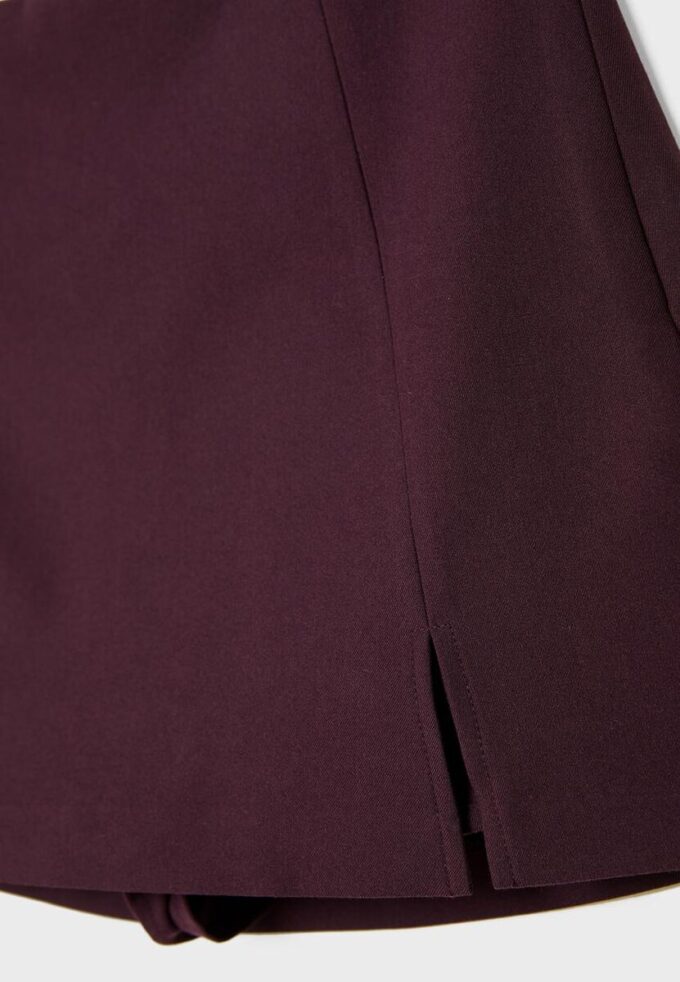 Skort con spacco laterale Skort con spacco laterale