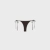 Slip bikini con lacci e borchie Slip bikini con lacci e borchie