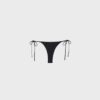 Slip bikini con lacci e borchie Slip bikini con lacci e borchie