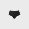 Slip bikini hotpant con fiori ricamati Slip bikini hotpant con fiori ricamati