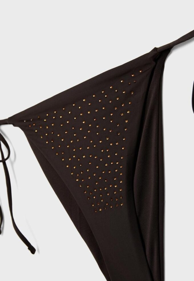 Slip da bikini brasiliano scintillante