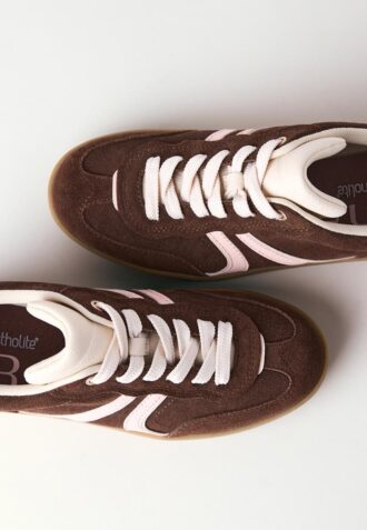 Sneakers casual in pelle