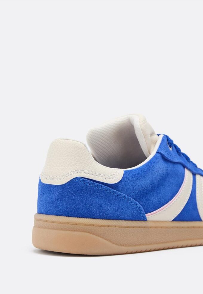 Sneakers casual in pelle