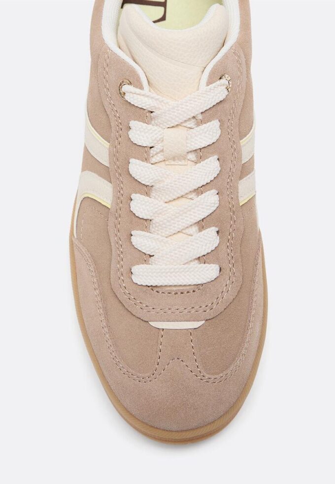 Sneakers casual in pelle