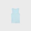 T-shirt a canotta a costine T-shirt a canotta a costine