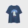 T-shirt a maniche corte con grafica e applicazione T-shirt a maniche corte con grafica e applicazione