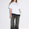 T-shirt a maniche corte con orlo in pizzo T-shirt a maniche corte con orlo in pizzo