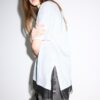 T-shirt a maniche corte con orlo in pizzo T-shirt a maniche corte con orlo in pizzo