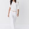 T-shirt a maniche corte con scollo a barchetta T-shirt a maniche corte con scollo a barchetta