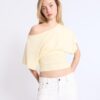 T-shirt a maniche corte con scollo a barchetta T-shirt a maniche corte con scollo a barchetta