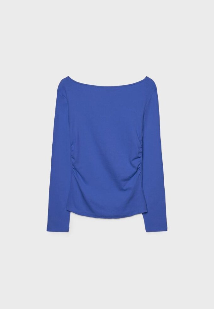 T-shirt a maniche lunghe con arricciatura T-shirt a maniche lunghe con arricciatura