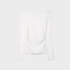 T-shirt a maniche lunghe con arricciatura T-shirt a maniche lunghe con arricciatura
