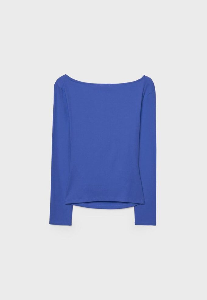 T-shirt a maniche lunghe con arricciatura T-shirt a maniche lunghe con arricciatura