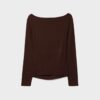 T-shirt a maniche lunghe con arricciatura T-shirt a maniche lunghe con arricciatura