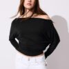 T-shirt asimmetrica in modal T-shirt asimmetrica in modal