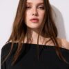 T-shirt asimmetrica in modal T-shirt asimmetrica in modal