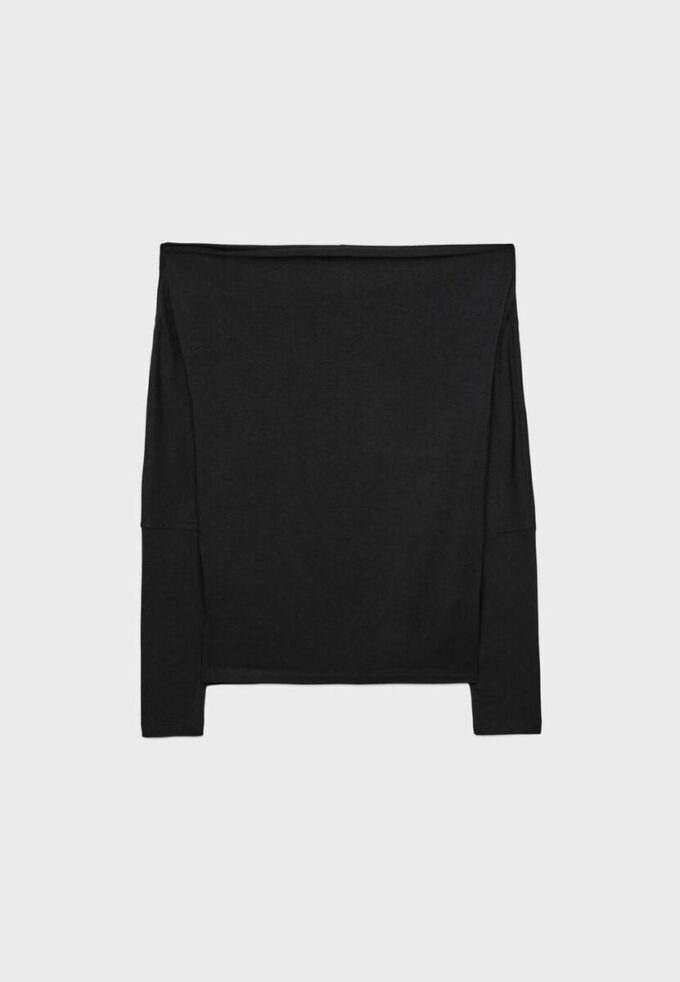T-shirt asimmetrica in modal T-shirt asimmetrica in modal