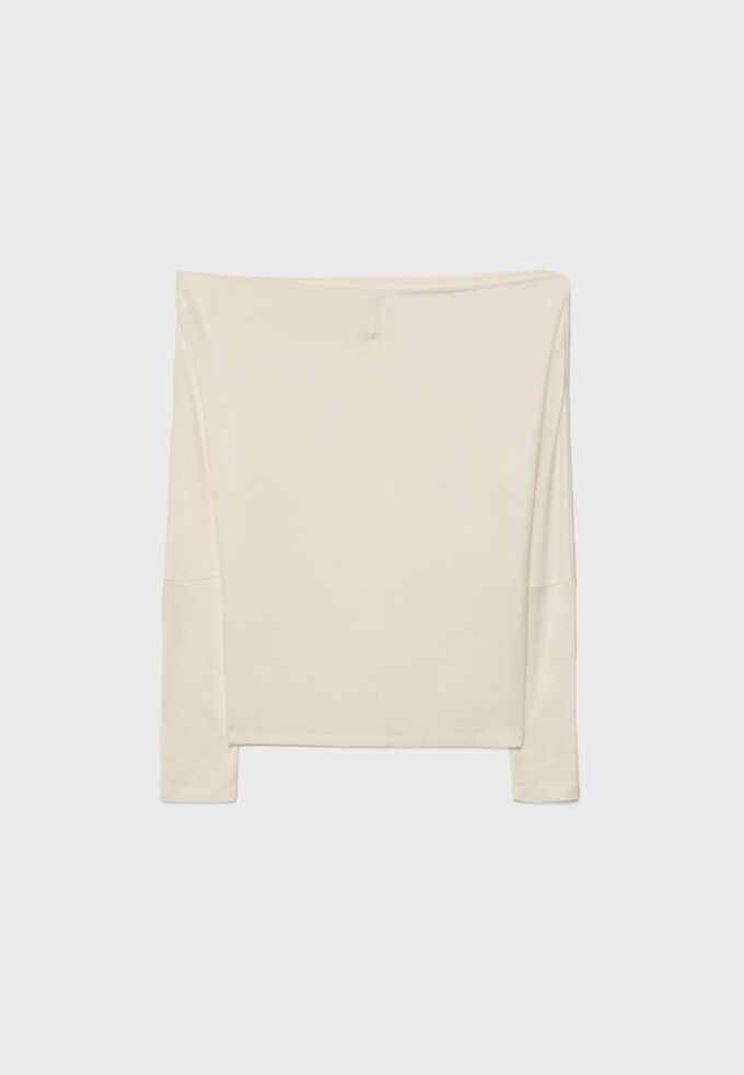 T-shirt asimmetrica in modal T-shirt asimmetrica in modal