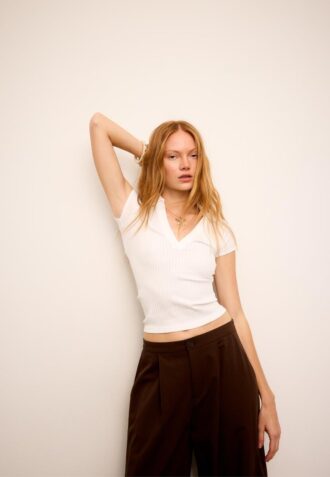 T-shirt polo Seamless basic senza cuciture