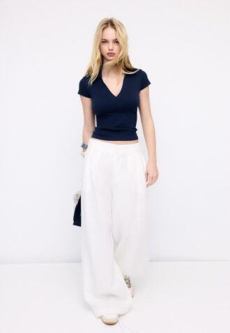 T-shirt polo Seamless basic senza cuciture