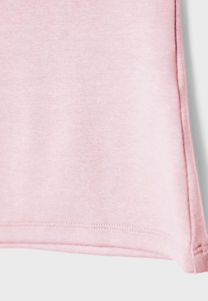 T-shirt senza maniche con collo a imbuto