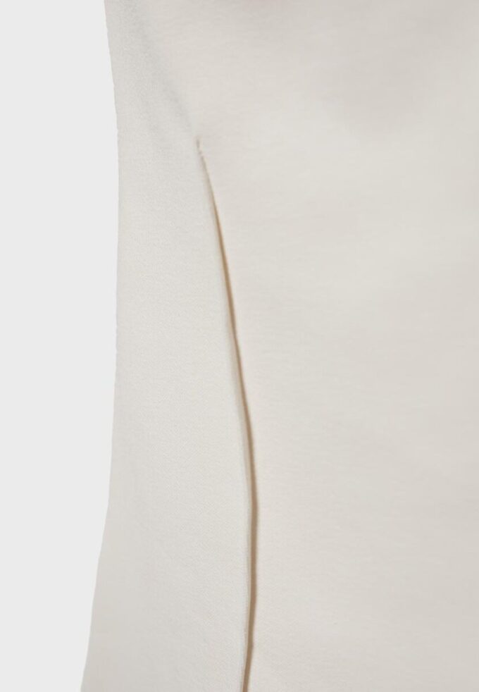 Top a fascia con scollo a cuore