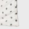Top a fascia in rete a pois