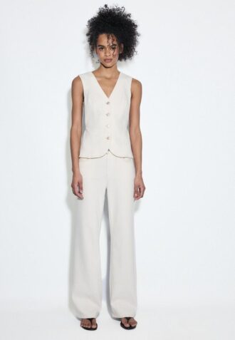 Top aderente in denim Top aderente in denim