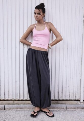 Top all’americana in maglia