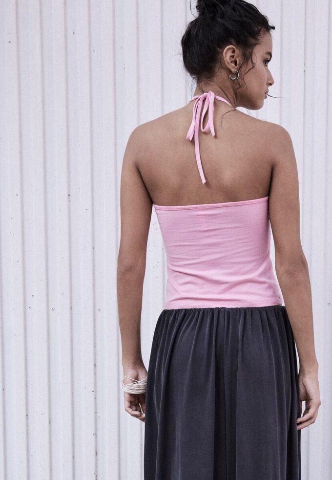 Top all’americana in maglia