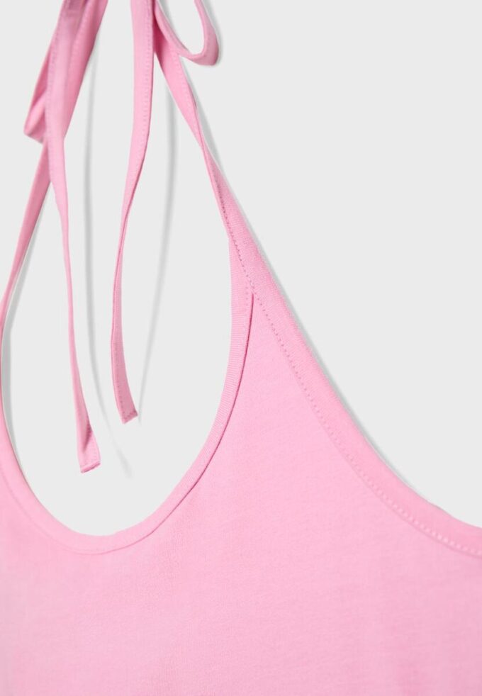 Top all’americana in maglia