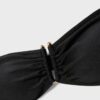 Top bikini a fascia con scollo a U Top bikini a fascia con scollo a U