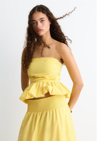 Top bustier a palloncino