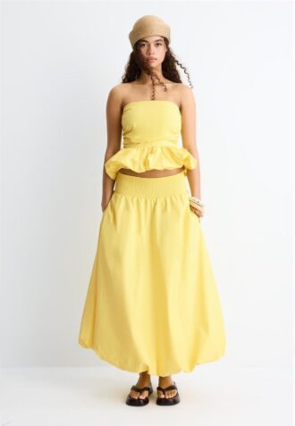 Top bustier a palloncino