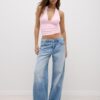 Top con scollo all’americana e laccio arricciato Top con scollo all’americana e laccio arricciato